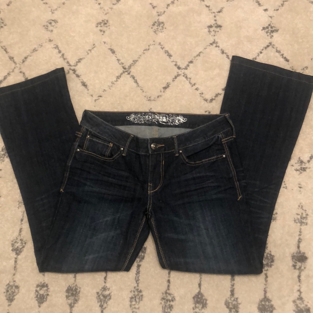 Express boot leg jeans